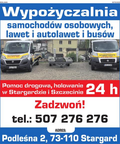 Holowanie  Wypożyczalnia Laweta i Autoalweta 